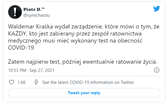 Tweet z profilu @synxchaousu