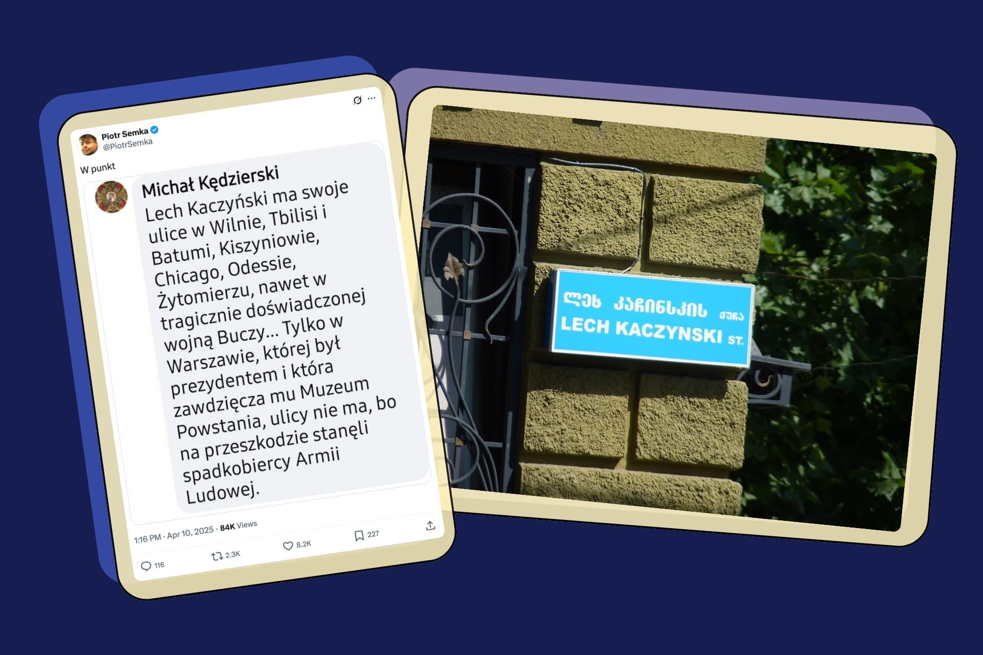 Lech Kaczyński bez ulicy w Warszawie? Sprawdzamy, gdzie upamiętniono byłego prezydenta