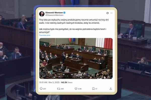 Polska ma amunicję tylko na trzy dni wojny? Sprawdzamy wypowiedzi Mentzena