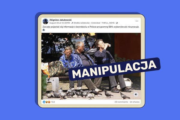 68% wyborców PiS nie pracuje? To manipulacja