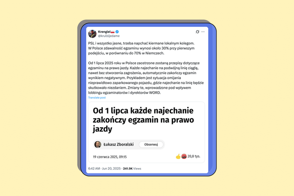 Trudniejszy egzamin na prawo jazdy od 1 lipca? Sprawdzamy