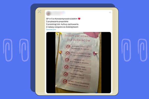 Kontrowersyjne „zasady zachowania dla Ukraińców”? Szkoły zaprzeczają