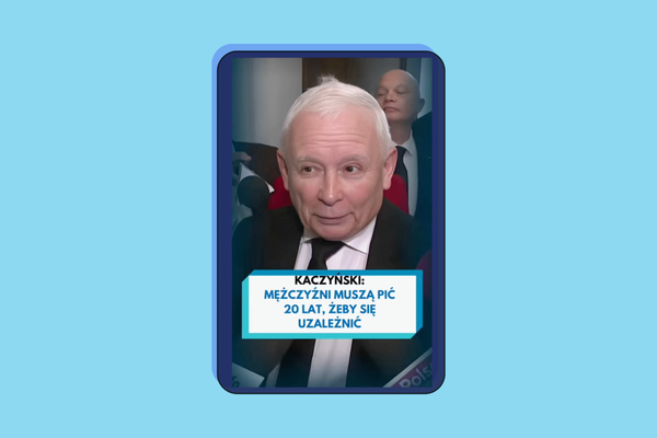 Kobiety popadają w alkoholizm szybciej niż mężczyźni? Fałszywa wypowiedź Kaczyńskiego