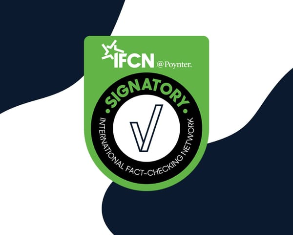 Okładki Zostaliśmy członkami Międzynarodowej Sieci Fact-Checkingowej