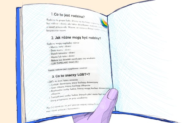 Czy ta książka o osobach LGBT+ to podręcznik szkolny?