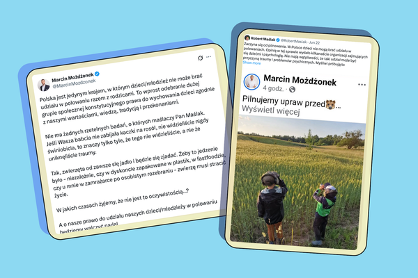 Polska jedynym krajem, w którym rodzice nie mogą zabierać dzieci na polowania? Sprawdzamy