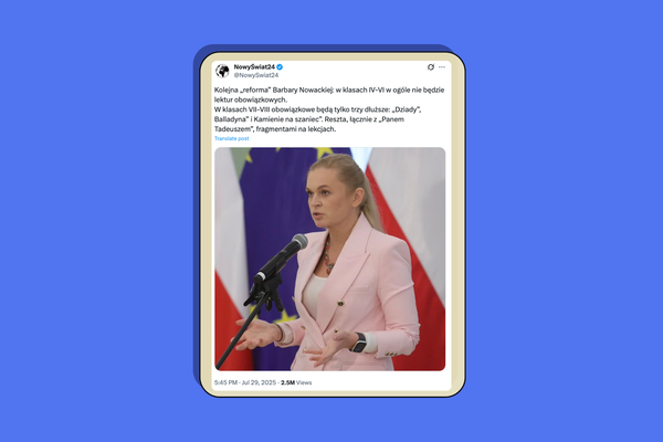 W klasach IV-VI nie będzie lektur obowiązkowych? Szczegóły reformy edukacji